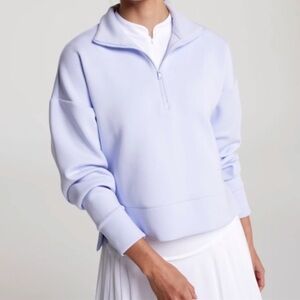 Light Purple Quarter-Zip Pullover